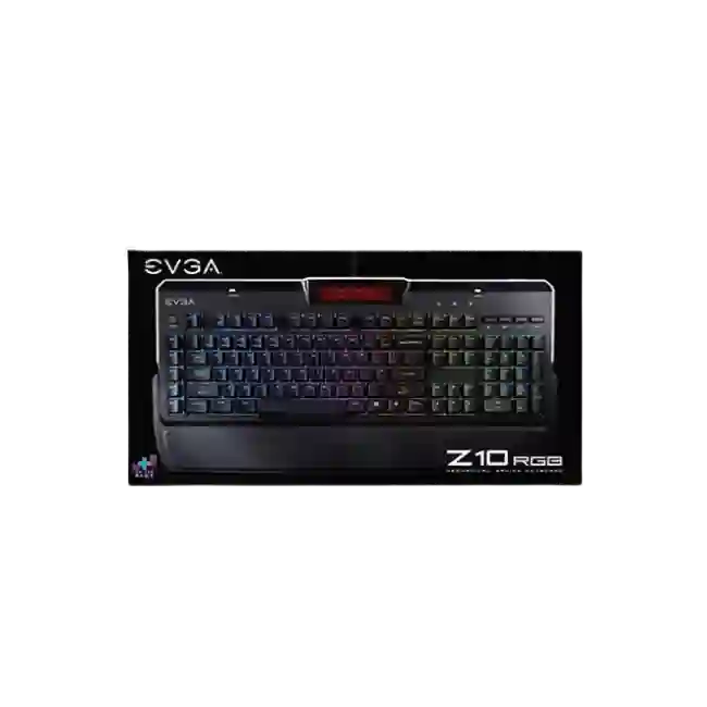 TECLADO GAMING EVGA USB Z10 RGB INGLES COLOR AZUL-3