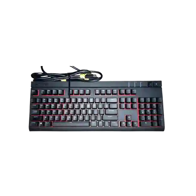 TECLADO GAMING EVGA USB Z10 RGB INGLES COLOR CAFÉ-1