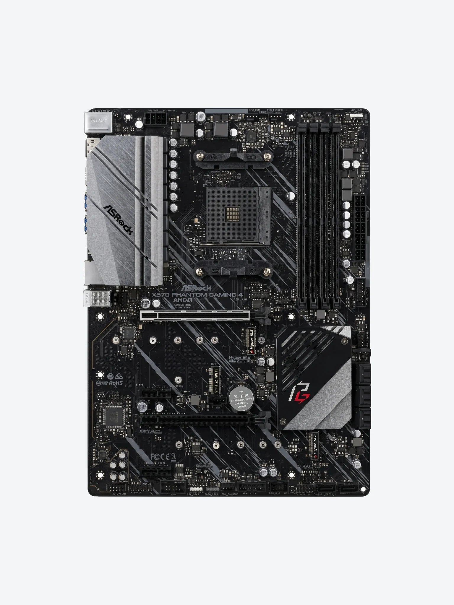 Tarjeta Madre Asrock X570 P Gm 4 Phantom Gaming 4 Am4-1