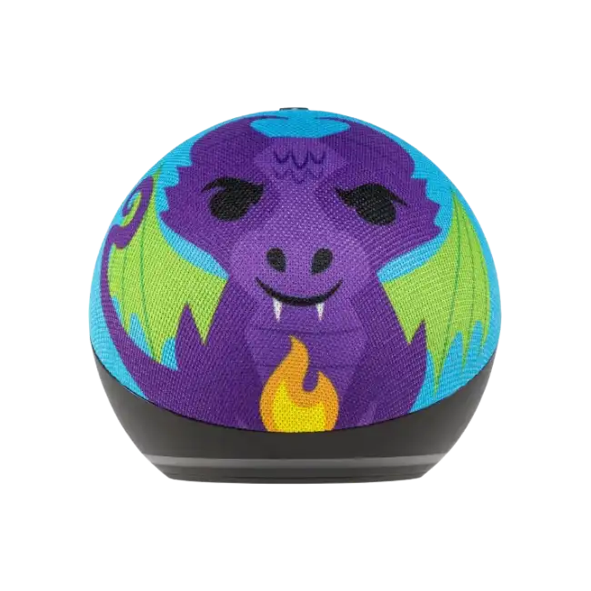 Bocina Amazon Echo Dot Kids 5ta Generación Modelo 2022 Modelo Dragon-2