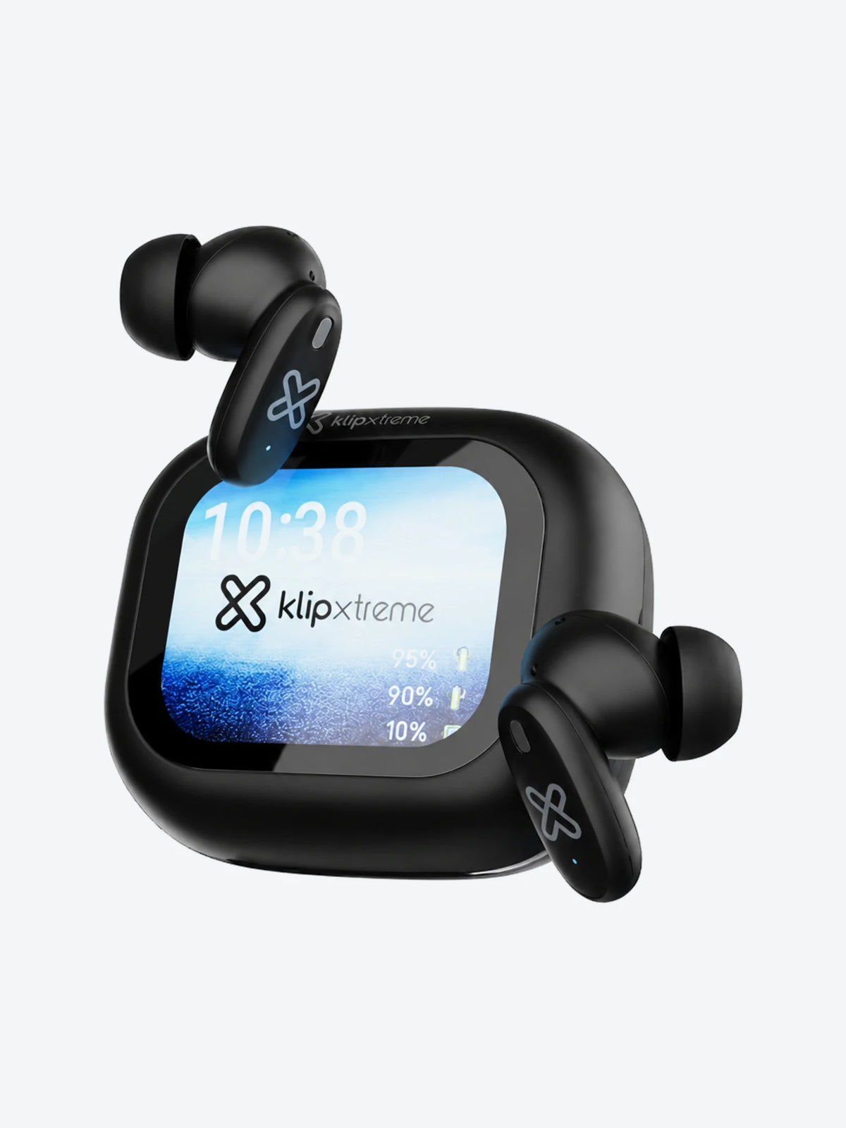 Klip Xtreme - True wireless earphones - Para Phone / Para Portable electronics / Para Tablet - Wireless - 26Hrs Hybdrid ANC Black