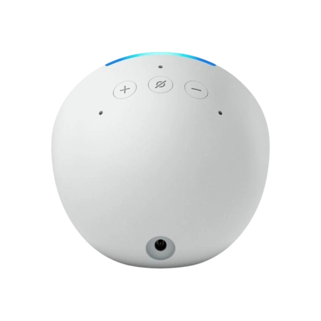 Bocina Amazon Echo Pop 1Era Generacion con Alexa Color Blanco-4
