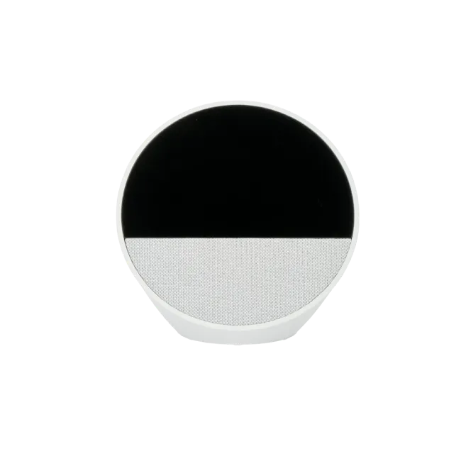 Bocina Inteligente Amazon Echo Spot Con Reloj y Despertador Color Blanco-3