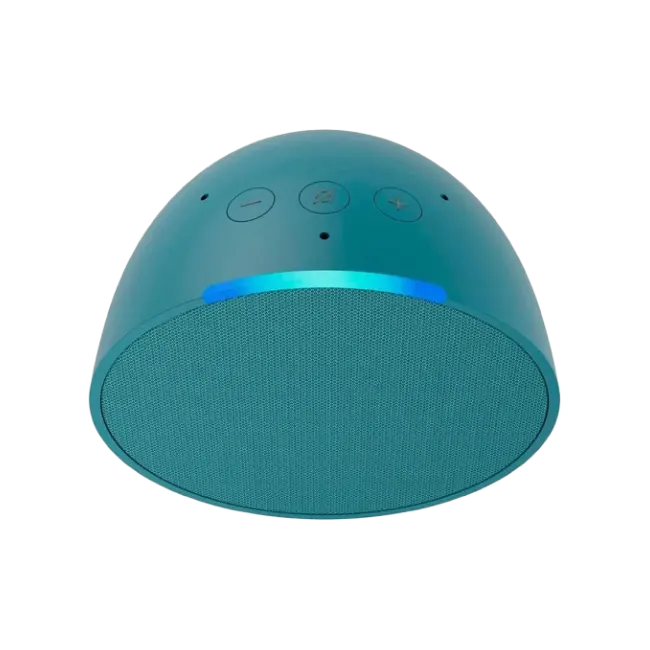 Bocina Amazon Echo Pop 1Era Generacion con Alexa Color Azul Verdoso