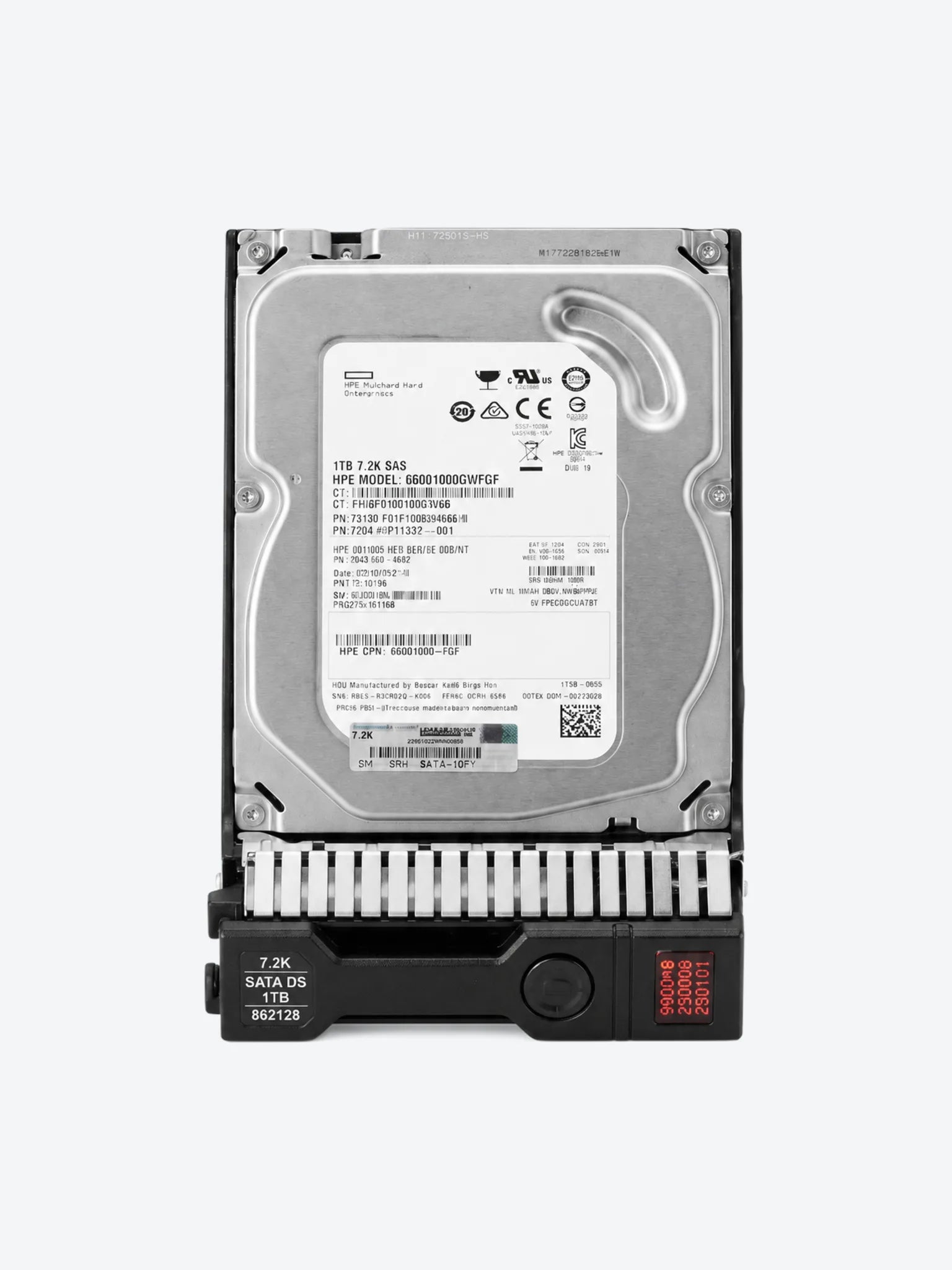 HPE 1TB SATA 7.2K LFF SC DS HDD-1