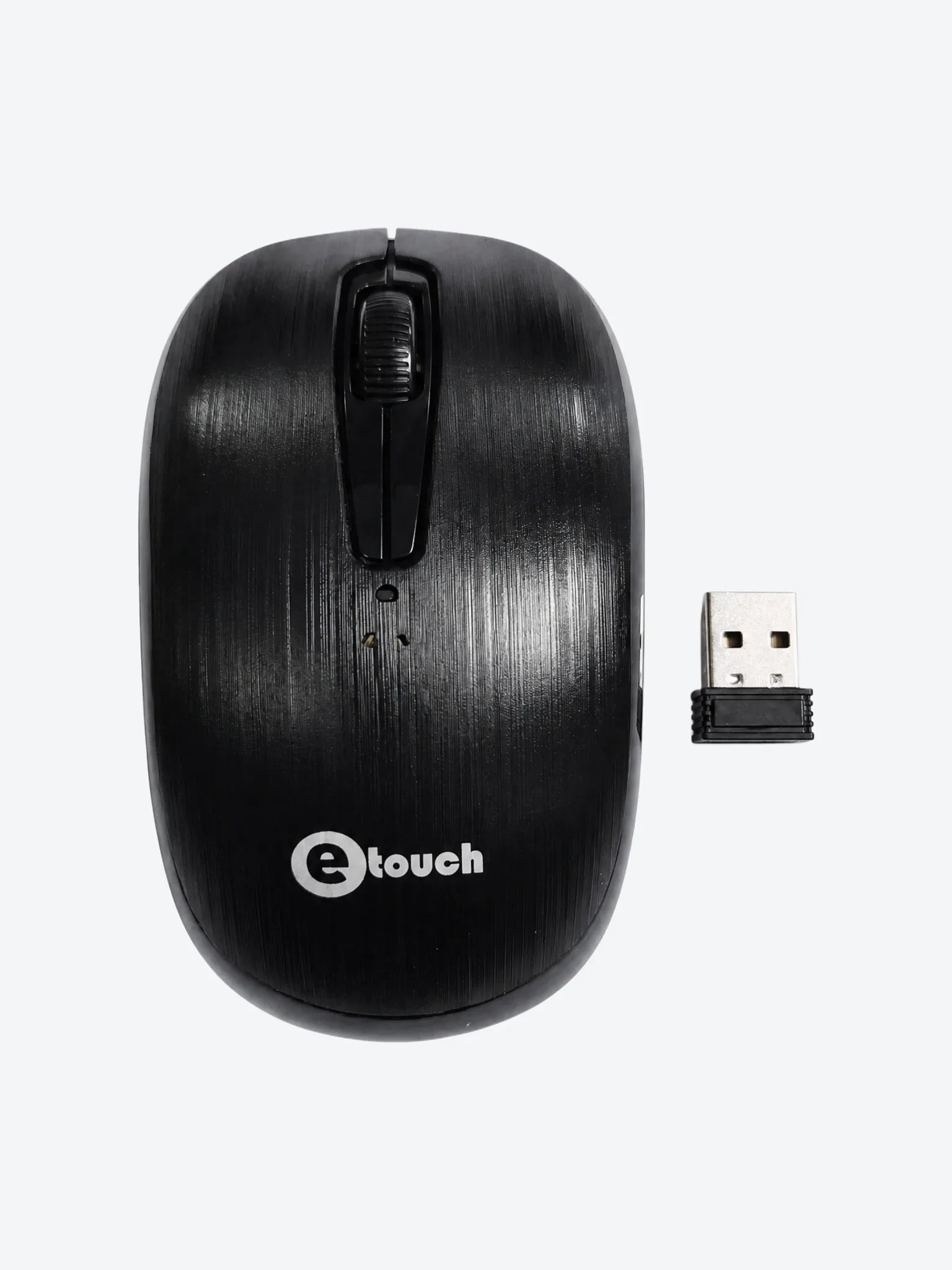Mouse Inalambrico eTouch  MO-392RG-BK Color Negro