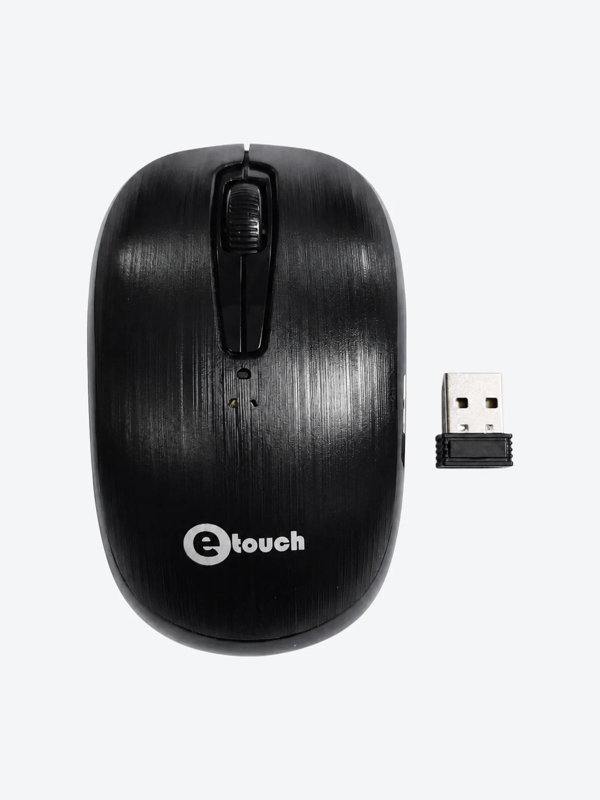 Mouse Inalambrico eTouch  MO-392RG-BK Color Negro-1