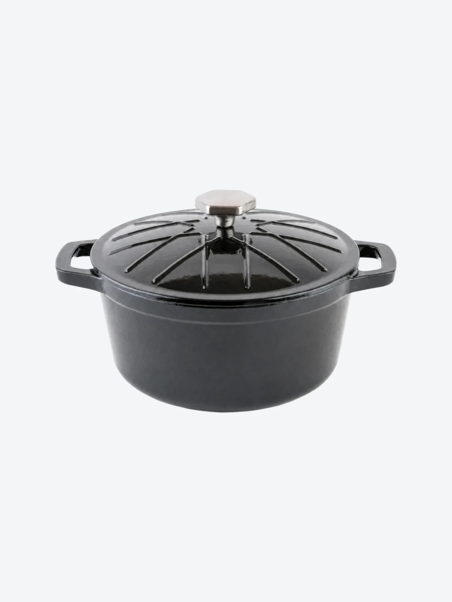 Olla con tapa Picca Forno 28" cm Hierro Fundido Color Negro-1