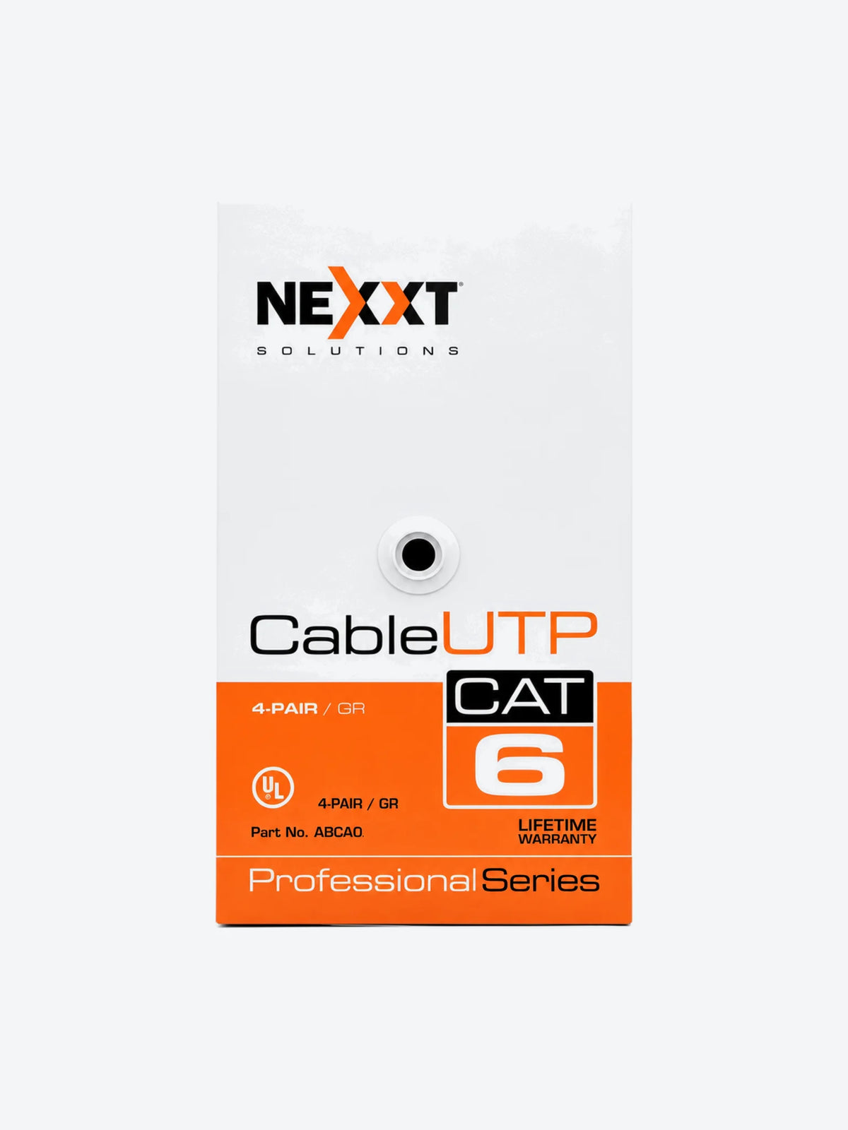 Nexxt Enterprise Cat6 U/UTP Cable 4P 23AWG CM 305m BL