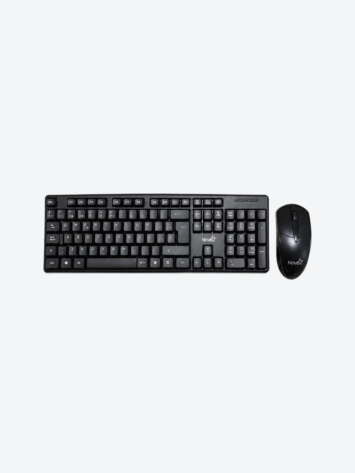TECLADO Y MOUSE NOVA KB3782U0001C ALÁMBRICO USB-1