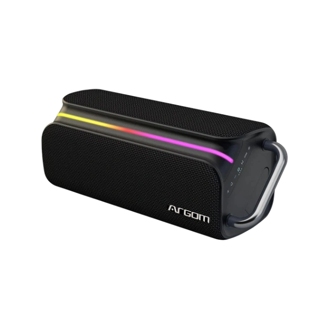Bocina Argom ARG-SP-3366BK Ambience 66 BT 22W RMS con Luces RGB Funcion TWS Color Negro-8