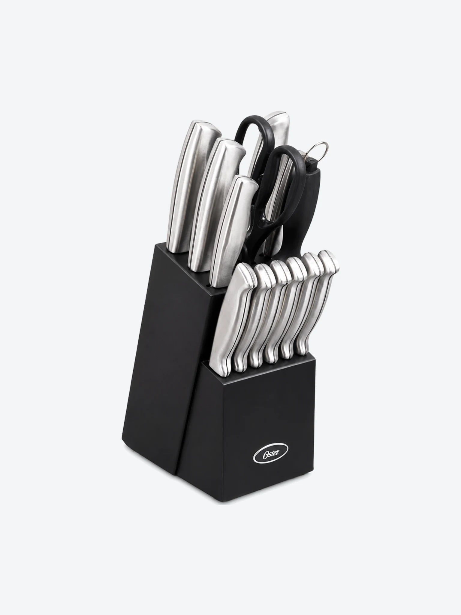 Oster Set de Utensilios de Cocina Baldwyn - Plateado, 14 Piezas