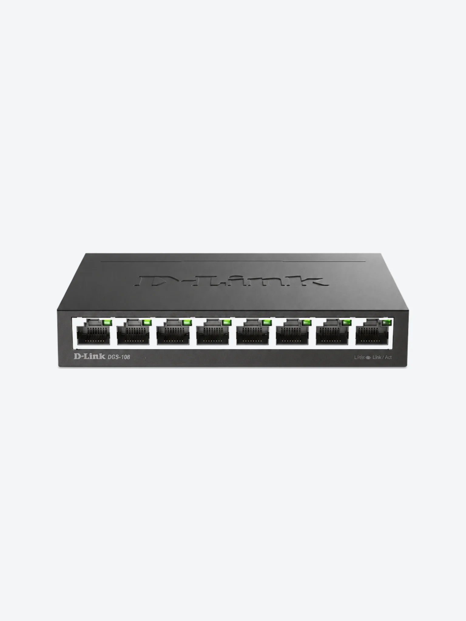 Switch Plug&Play 8 puertos Gigabit - D-LINK