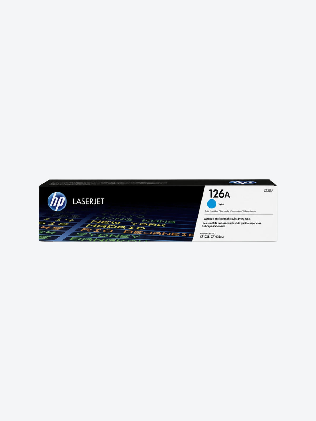 HP 126A - Cián - original - LaserJet - cartucho de tóner (CE311A) - para Color LaserJet Pro CP1025; LaserJet Pro MFP M175; TopShot LaserJet Pro M275-1