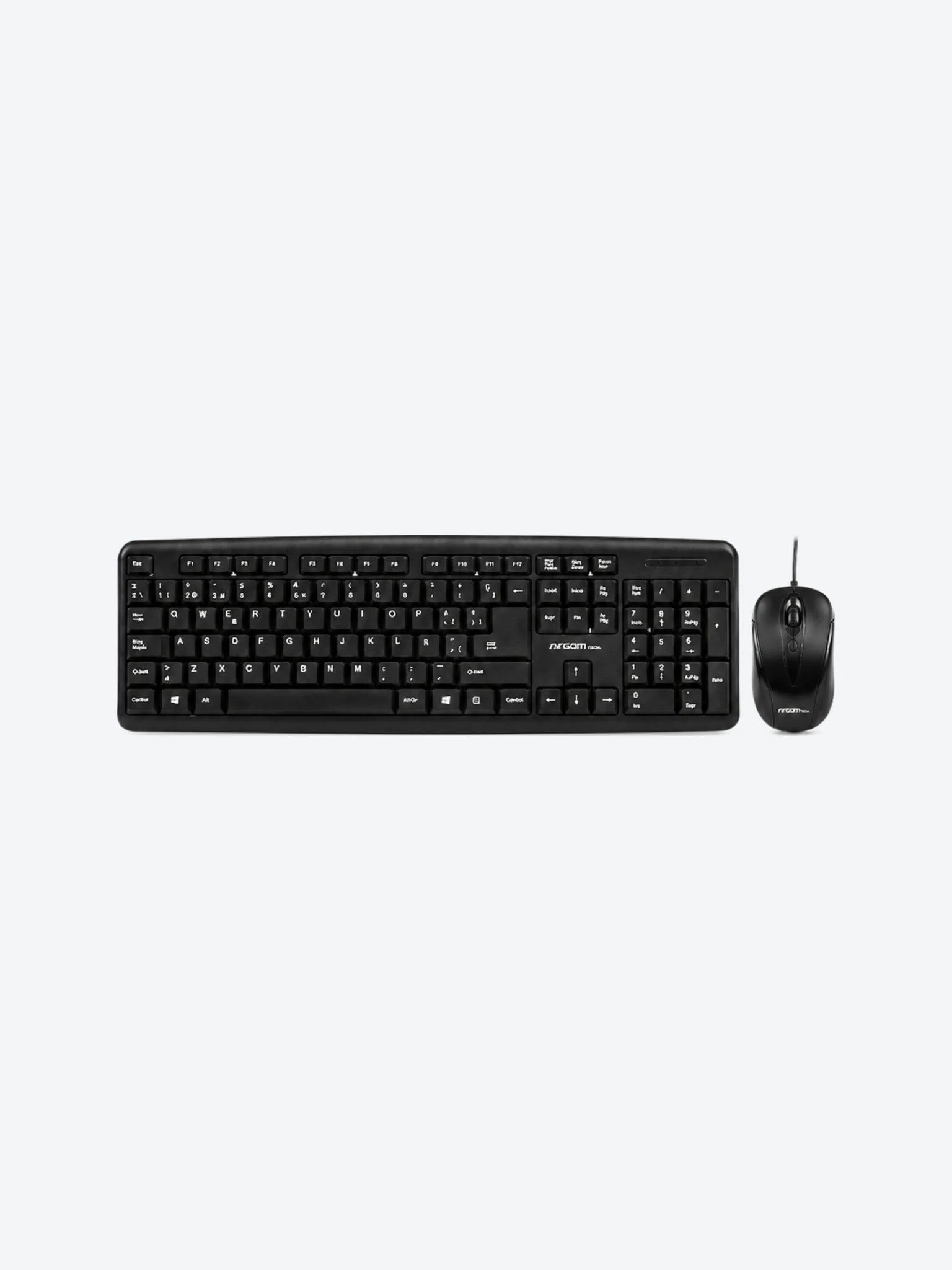KEYBOARD & MOUSE COMBO ARGOM SPANISH USB CLASSIC