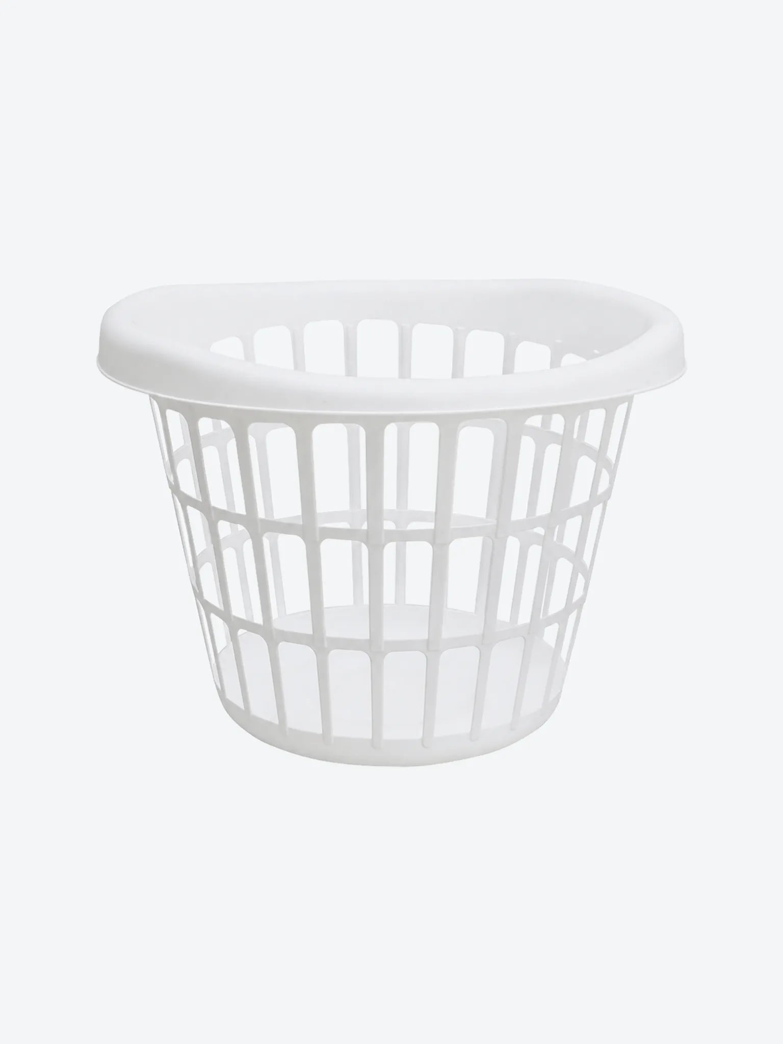 CANASTA DE ROPA, 33X44X44CM, BLANCA, 28LT, TULIPAN-1