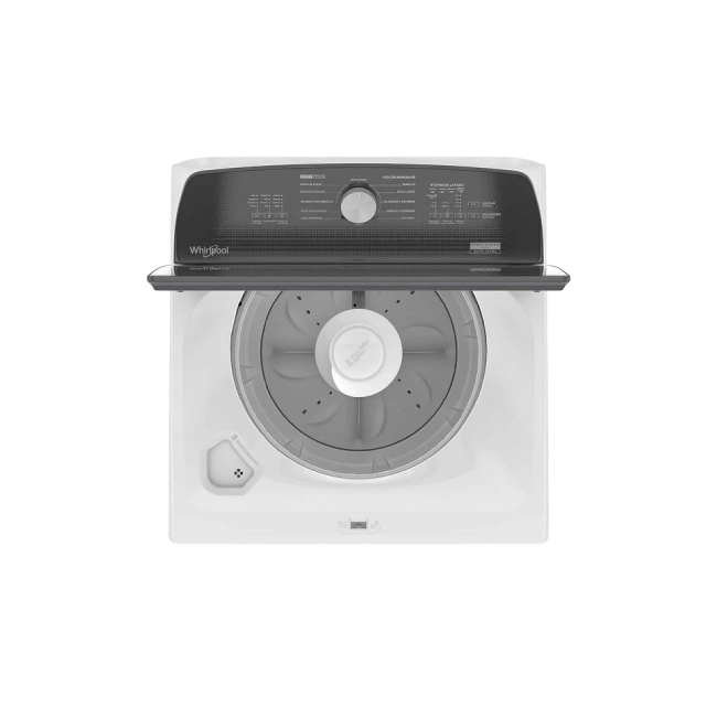 Lavadora Whirlpool Carga Superior 24Kg Xpert System Con Agitador Automatica Color Blanco-6