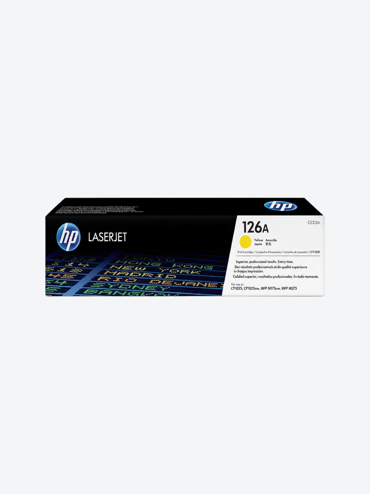 HP 126A - Amarillo - original - LaserJet - cartucho de tóner (CE312A) - para Color LaserJet Pro CP1025; LaserJet Pro MFP M175; TopShot LaserJet Pro M275-1