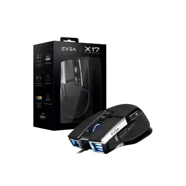 Mouse EVGA Gamer USB X17 903-W1-17BK-K3-4
