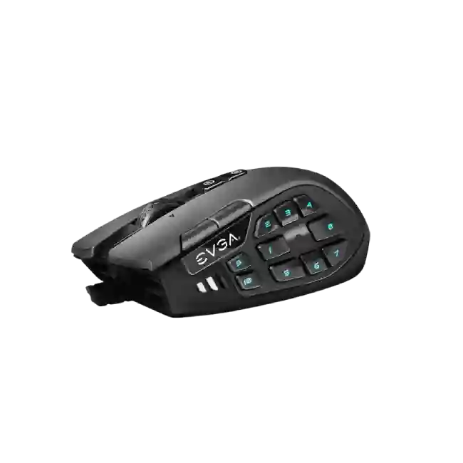 Mouse EVGA Gamer USB X15 MMO 904-W1-15Bk-KR