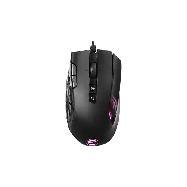 Mouse EVGA Gamer USB X15 MMO 904-W1-15Bk-KR-2