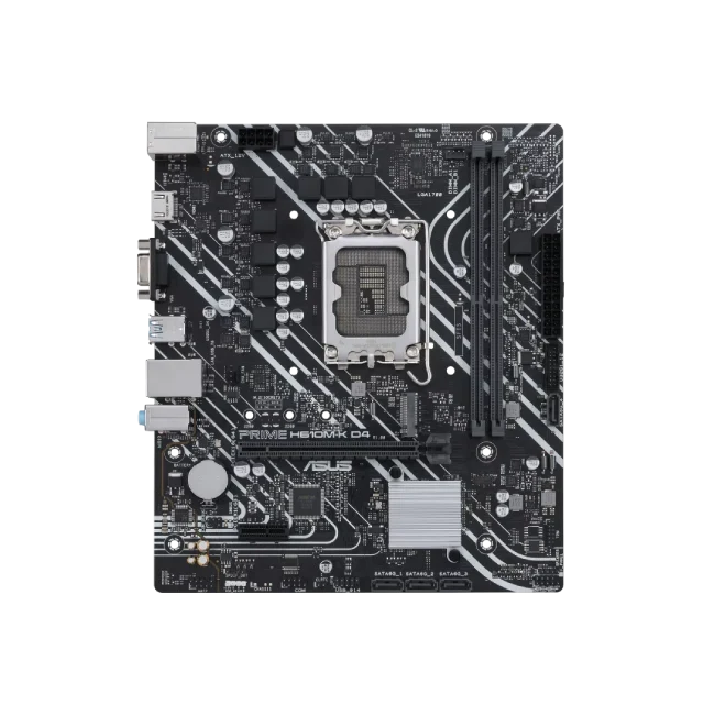 Tarjeta Madre Asus Prime H610M-K D4 90MB1A10-M0EAY0 LGA1700 Intel H610 2*DDR4 Pcle x16 3.2 SATA HDMI/D-Sub-3