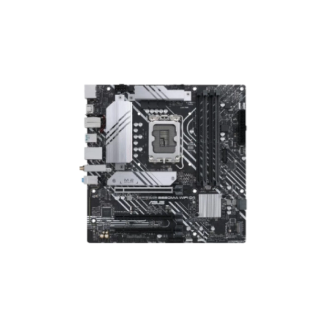 Tarjeta Madre Asus Prime B660M-A WiFi D4 Aura Sync LGA1700 Intel B660 USB 3.2 Gen2 WiFi 6 Tipo C Dual M.2 SATA Pcle X16