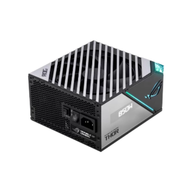 Fuente de Poder Asus ROG Thor 850W Platinum II 90YE00L2-B0AA00 Aura Sync RGB 80 Plus Platinum