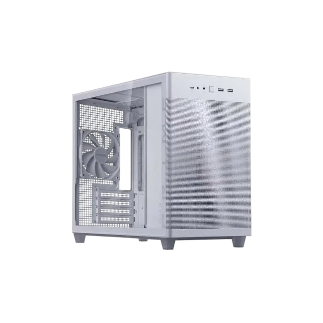 Case Gamer Asus 90DC00G3-B38010 Prime AP201 Vidrio Templado Color Blanco