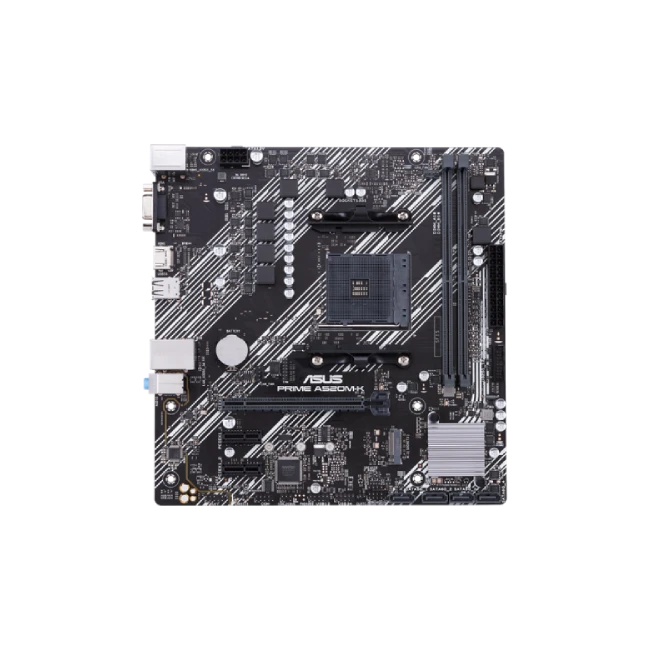 Motherboard Asus A520M-K 90MB1500-M0EAYC AM4 2 DDR4 M.2 PCIe USB 3.2 7.1 CH Audio-4