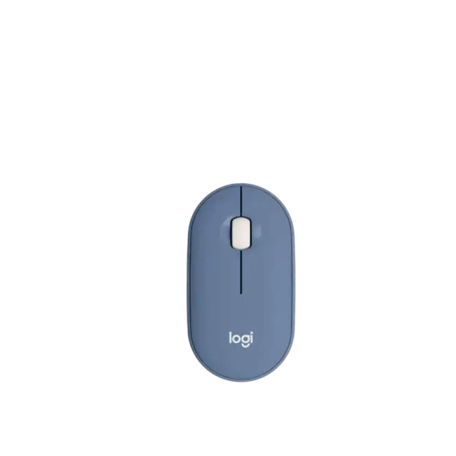 Mouse Logitech M350 Pebble Inalambrico Color Gris Azulado-4