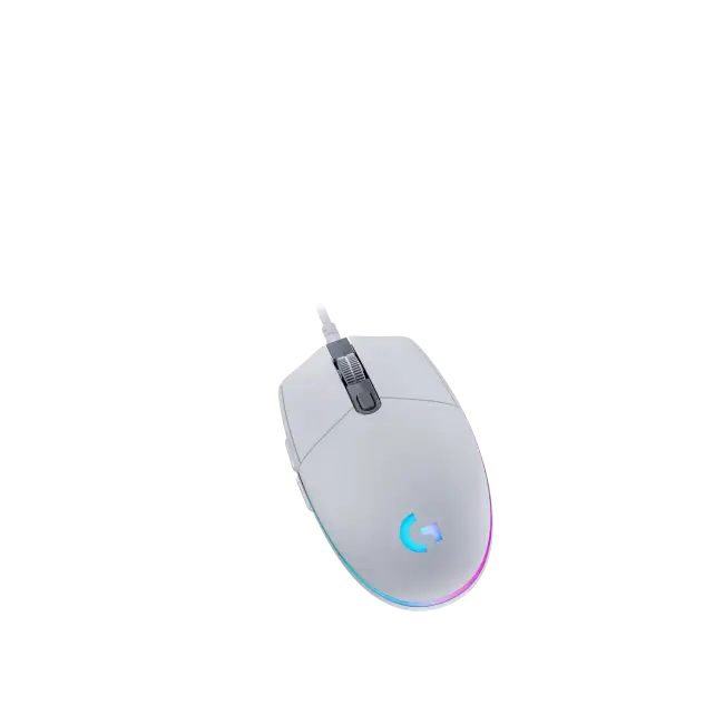 MOUSE GAMING LOGITECH G203 LIGHTSYNC 8000 DPI COLOR BLANCO-1