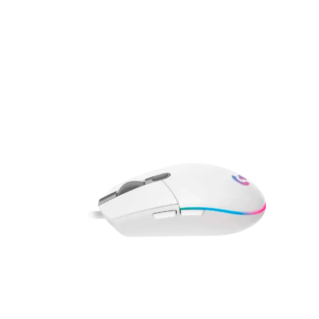 MOUSE GAMING LOGITECH G203 LIGHTSYNC 8000 DPI COLOR BLANCO-4