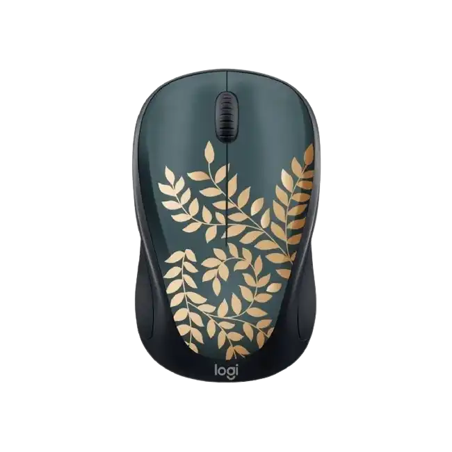 Mouse Logitech M317c Inalambrico 2.4GHz Nano Receptor Golden Garden-1