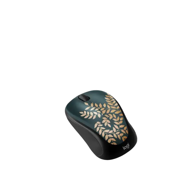 Mouse Logitech M317c Inalambrico 2.4GHz Nano Receptor Golden Garden