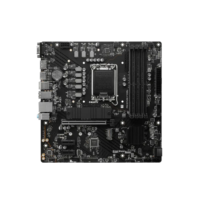 TARJETA MADRE MSI PRO B760M-P DDR4 LGA 1700 M-ATX 911-7E02-016-1
