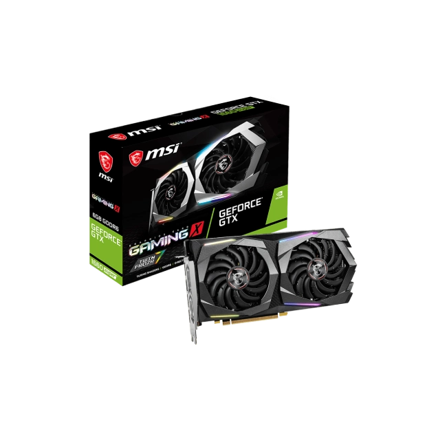 Tarjeta de Video MSI GeForce GTX 1660 SUPER DirectX 12 GTX 1660 SUPER GAMING X 6GB 192-Bit GDDR6 PCI Express 3.0 x16-8