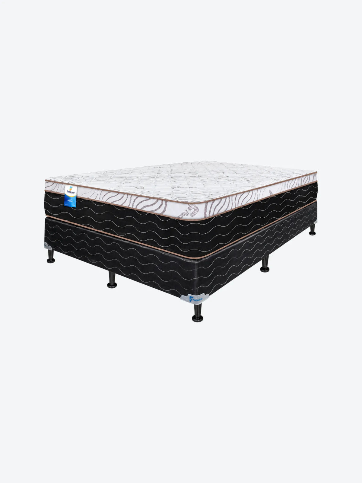 CAMA EXTRAFLEX ORTOPEDICO QUEEN SIZE SET-1