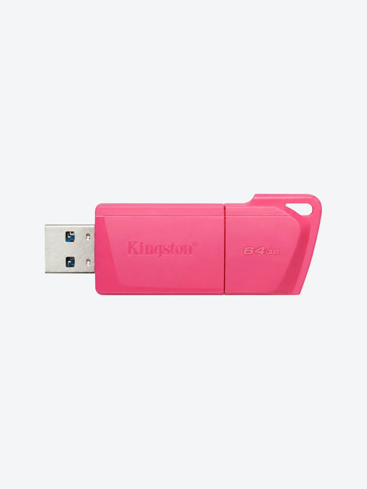 Kingston - USB flash drive - 64 GB - USB 3.2 Gen 1 - NEON (PINK)-1