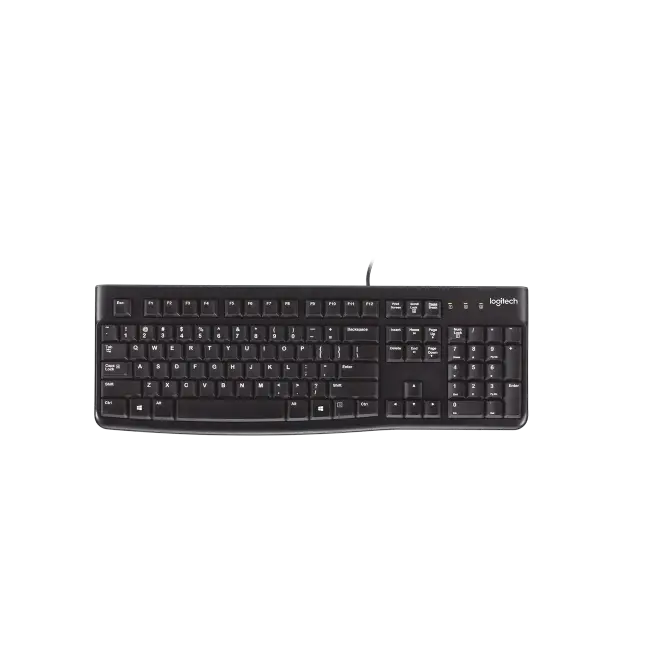 TECLADO LOGITECH K120 ALÁMBRICO NEGRO-2