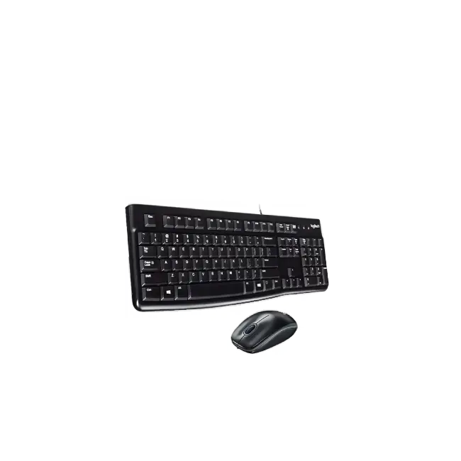 COMBO LOGITECH TECLADO Y MOUSE ALÁMBRICO MK120 NEGRO-4