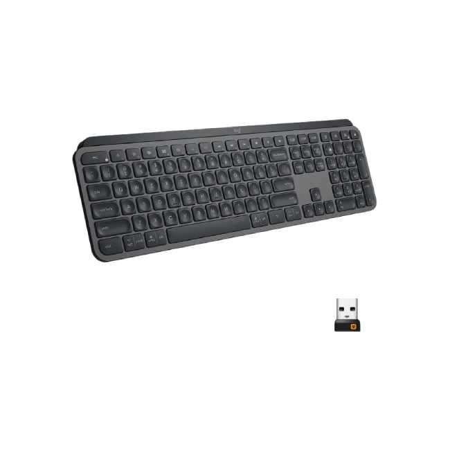 Teclado Inalambrico Logitech MX Keys S Iluminado Multidispositivo Color Grafito-2