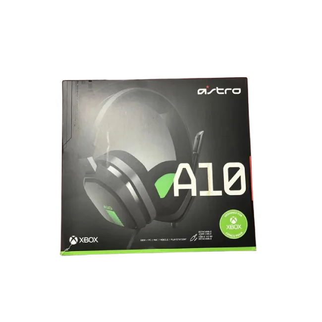 HEADSET GAMING ASTRO A10 CON MICROFONO COLOR NEGRO CON VERDE-4