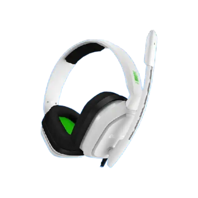HEADSET GAMING ASTRO A10 CON MICROFONO PARA XBOX ONE / S / X  COLOR BLANCO CON VERDE-1