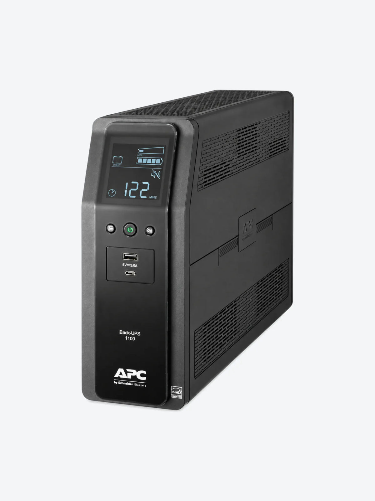 APC Back-UPS Pro BR1100M2-LM - UPS - CA 120 V - 600 vatios - 1100 VA - USB - conectores de salida: 10 - negro-1