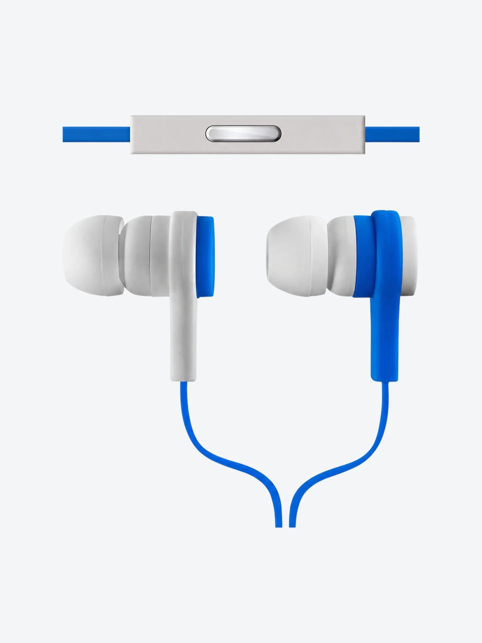 Audifonos Argom ARG-HS-0595L Ultimate Sound Effects con Microfono Cable Plano Color Azul
