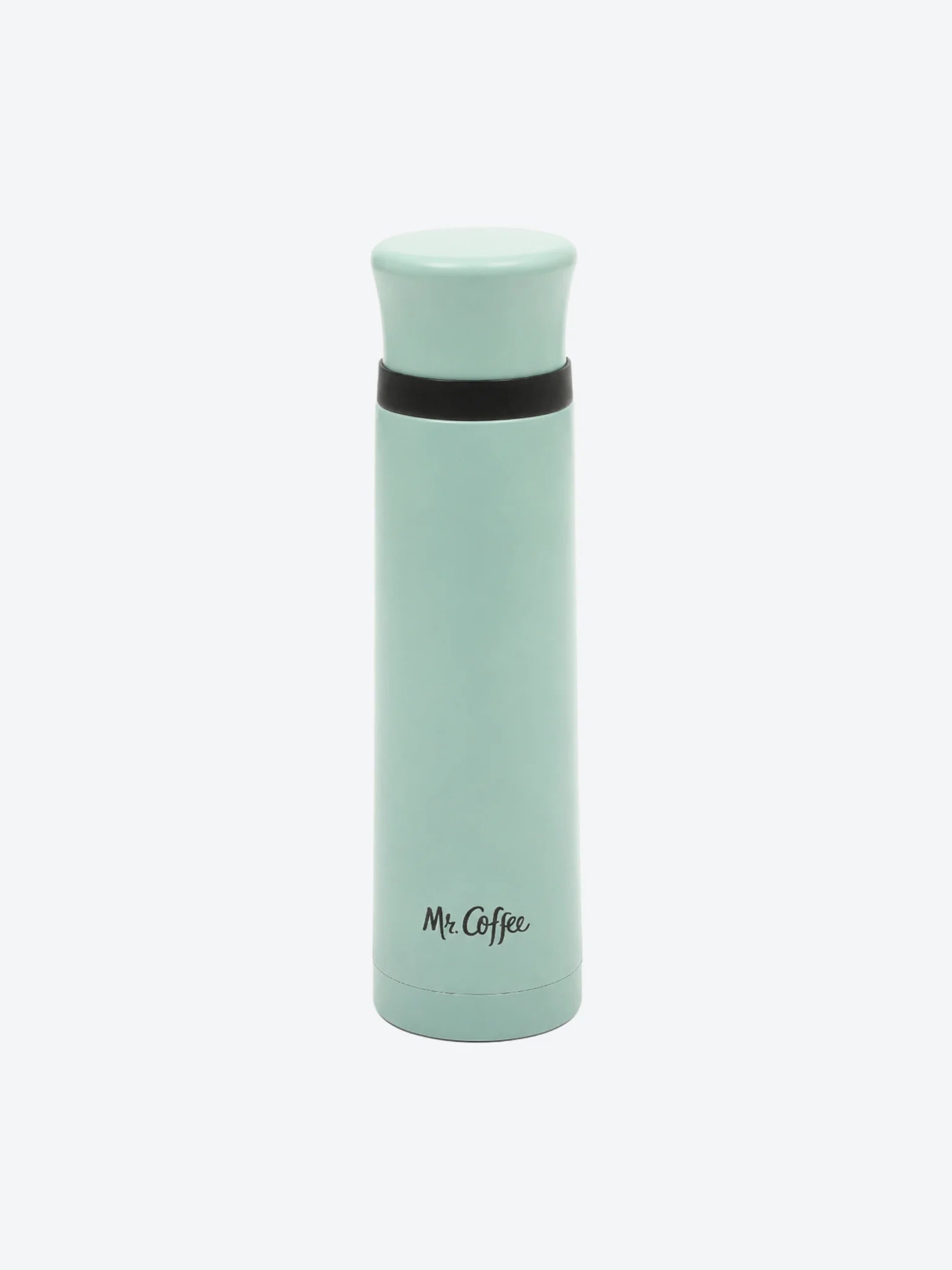 Botella Trmica 23 Oz / 680 ml, Aislador doble pared Acero inoxidable fro o caliente Mr Silver Leaf Color Verde Menta