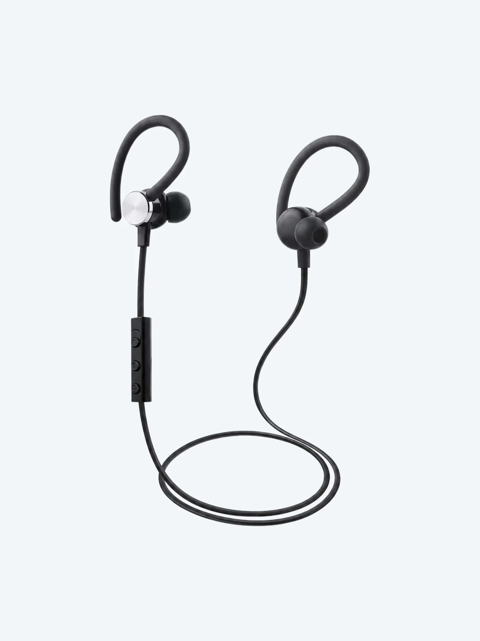 Audifonos Inalambricos ARG-HS-2050BK Ultimate Sound Edge Resistentes al Sudor Color Negro-1