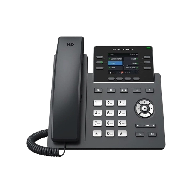 Telefono IP Grandstream GXP1625 962-00080-27B002 2 Cuentas SIP Pantalla LCD de 2,9" con Doble Puerto con PoE Integrado-2