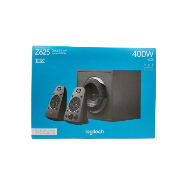 BOCINA Z625 2.1 THZ OPTICAL Potente sonido TX LOGITECH-2